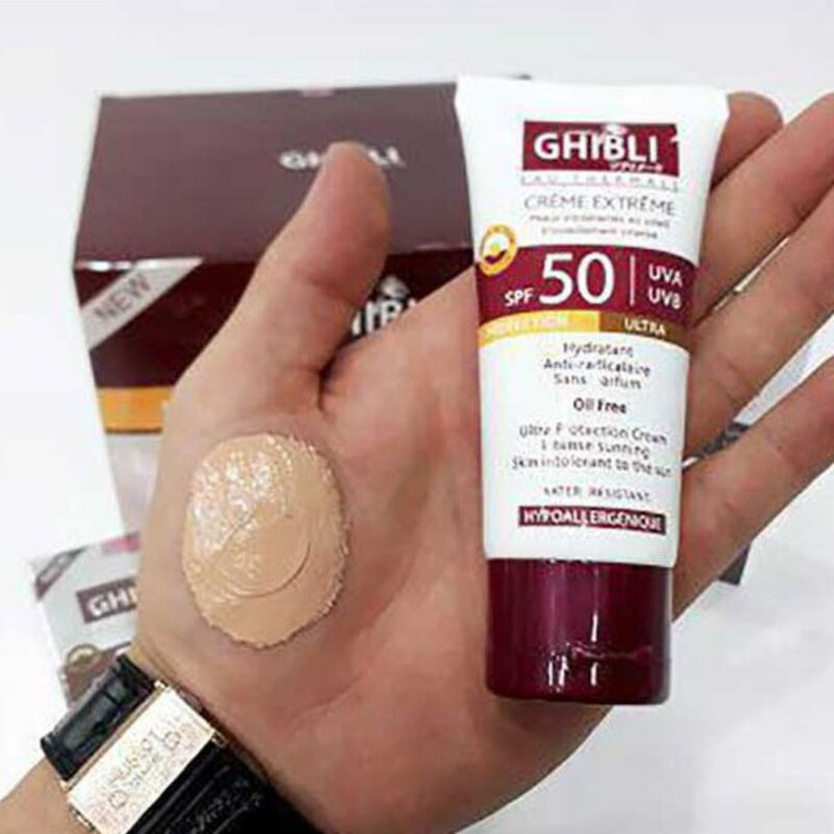 ضد آفتاب رنگی جیبلی Ghibli SPF 50 حجم 65 میلی گرم