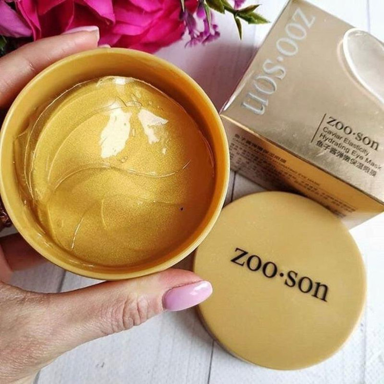ماسک زیر چشم خاویار و کلاژن برند زو سون Zoo Son (بسته 60 عددی)