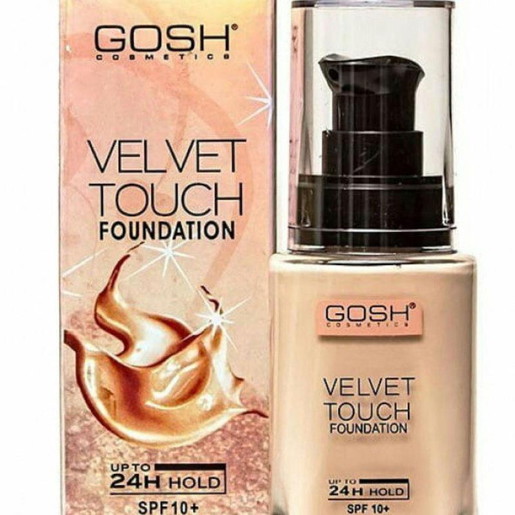 کرم پودر گاش رنگ شماره 402 جذاب مدل GOSH VELVET TOUCH