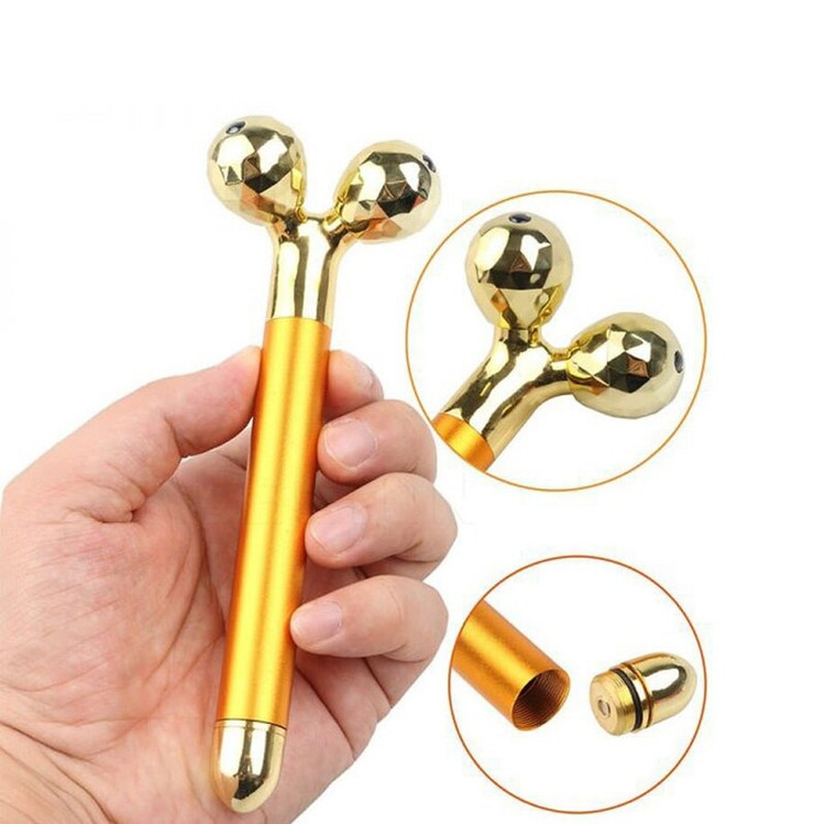 ماساژور قلمی ویبراتور دو سر صورت و بدن VIBRATA PEN باطری خور