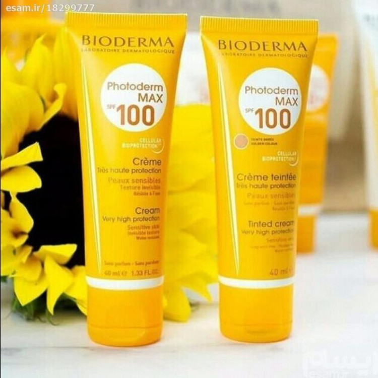 ضد آفتاب رنگی بایودرما مدل SPF 100 (حجم 40 میلی لیتر)