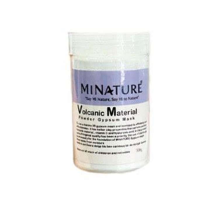 ماسک گچی لایه بردار عصاره مواد آتشفشانی برند میناتور MINATURE حجم 500 میل
