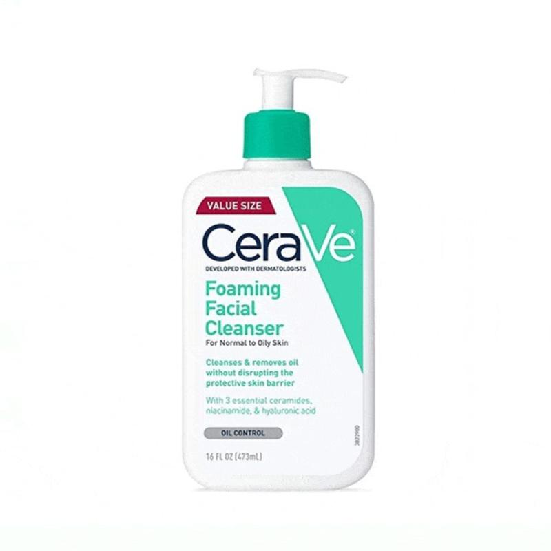 ژل شستشوی پوست چرب و نرمال سراوی  حجم  473 میلCerave