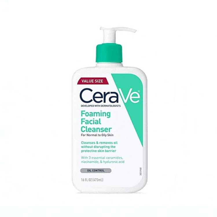 ژل شستشوی پوست چرب و نرمال سراوی حجم 473 میلCerave