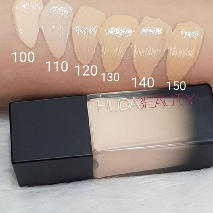کرم پودر هدی بیوتی رنگ شماره 100 HUDABEAUTY
