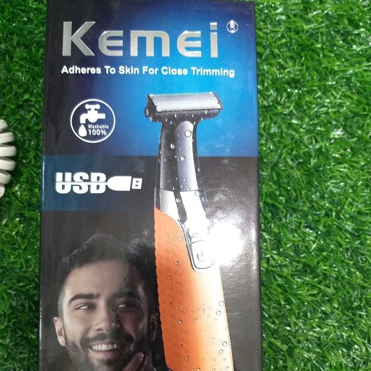 ژیلت شارژی مردانه برند کیمی مدل km-1910