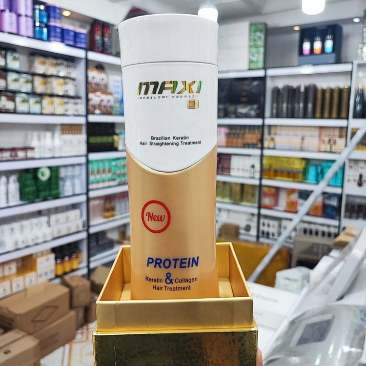 کراتین مکسی گلد حاوی پروتئین و کلاژن MAXI