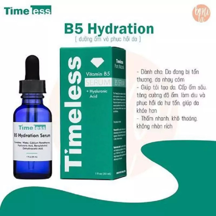 سرم صورت Timeless Vitamin B5 Hyaluronic Acid حجم 30 میل