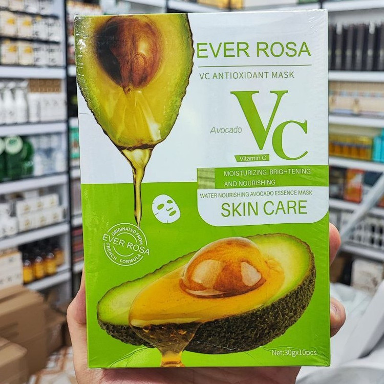 ماسک ورقه ای آوکادوو برند EVER ROSA
