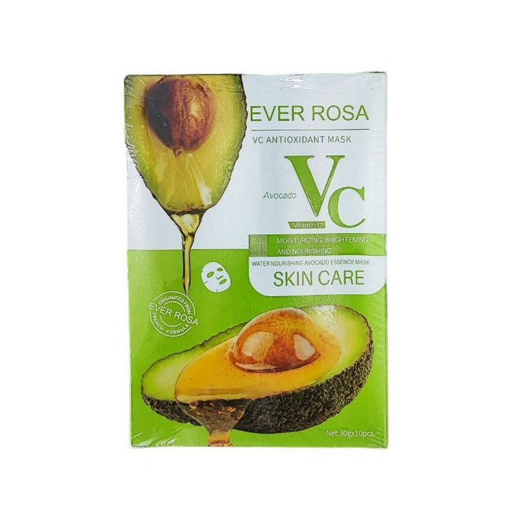 ماسک ورقه ای آوکادوو برند EVER ROSA