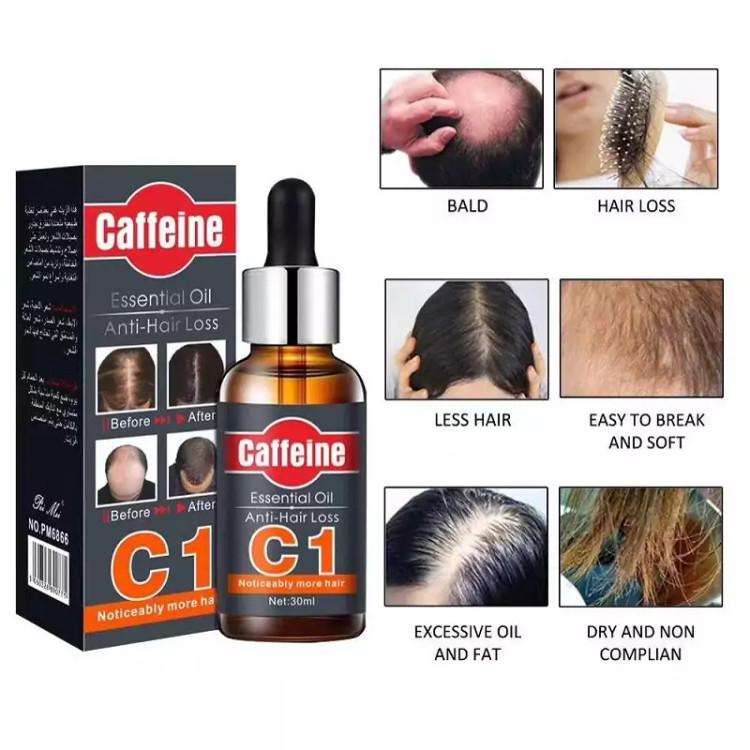 سرم ضد ریزش و رشد مو کافئین C1 حجم 30 ml
