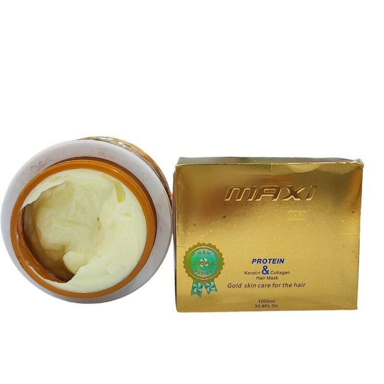 ماسک موی کراتینه و بدون سولفات مکسی گلد Maxi Gold