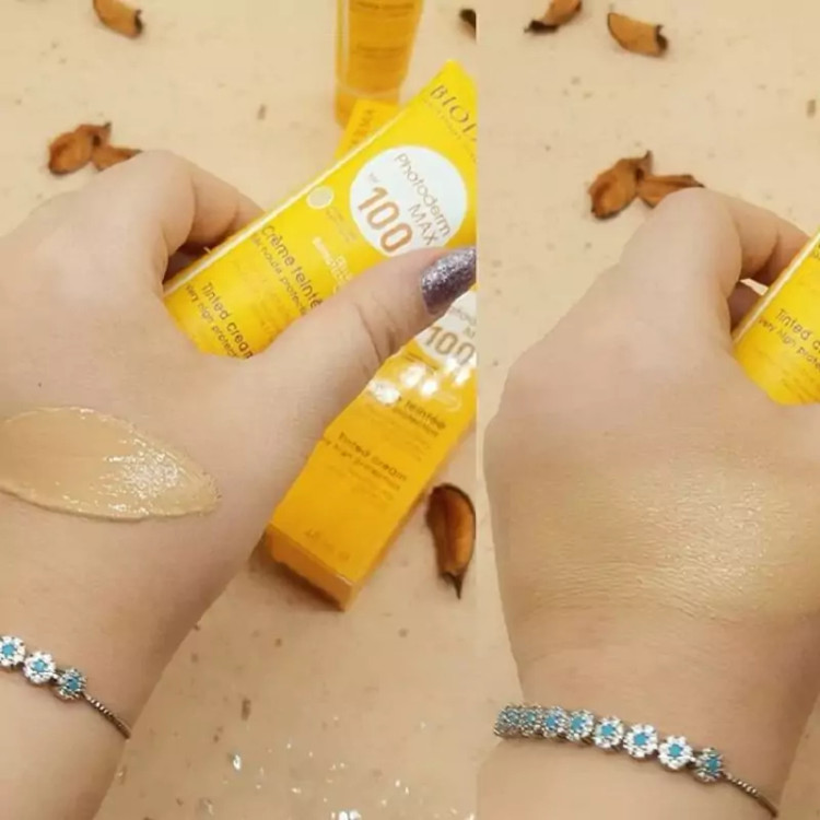 کرم ضد آفتاب SPF 100 برند بایودرما رنگی و بدون رنگ BIODERMA