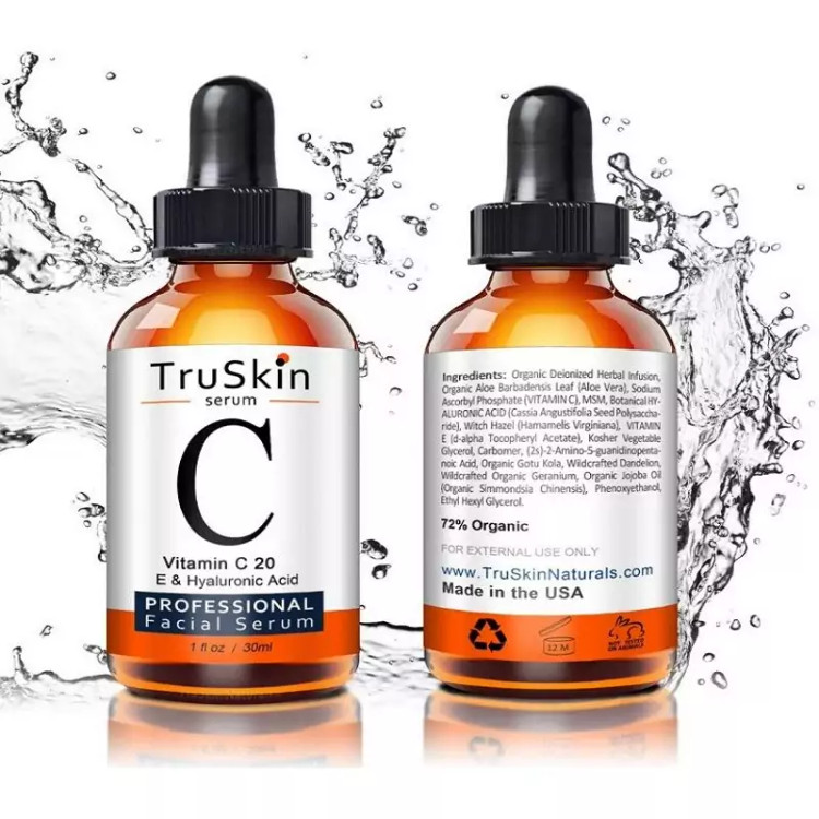 سرم ویتامین سی روشن کننده و ضد لک برند ترو اسکین TRU SKIN