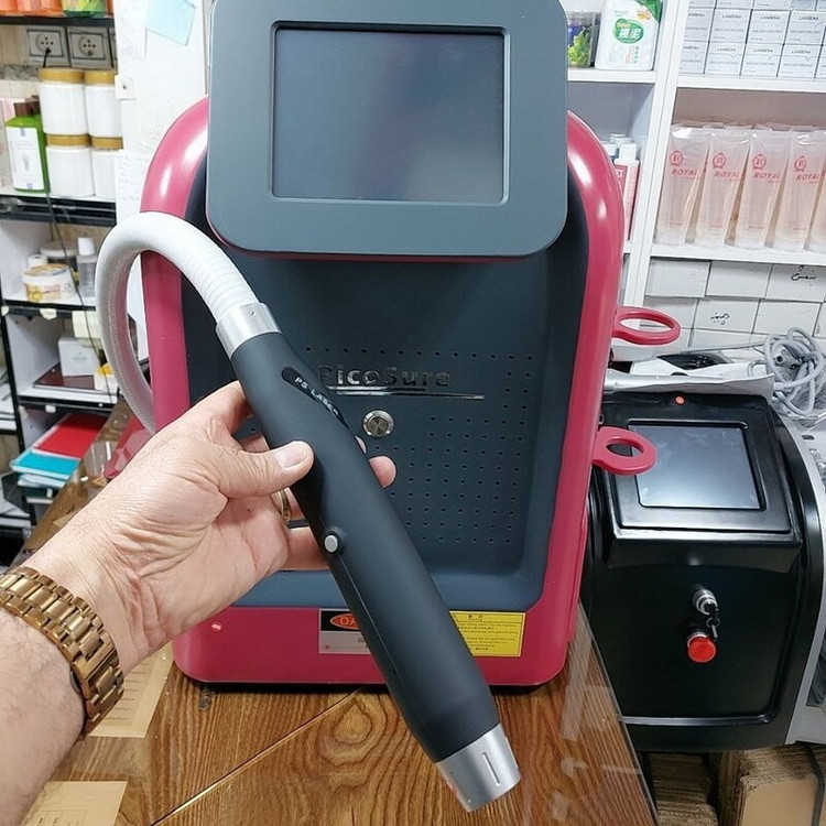 دستگاه لیزر پیکوشور 2000 ژول حذف و پاک کننده تاتو
