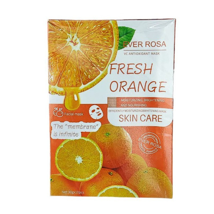 ماسک ورقه ای پرتقال خونی برند EVER ROSA