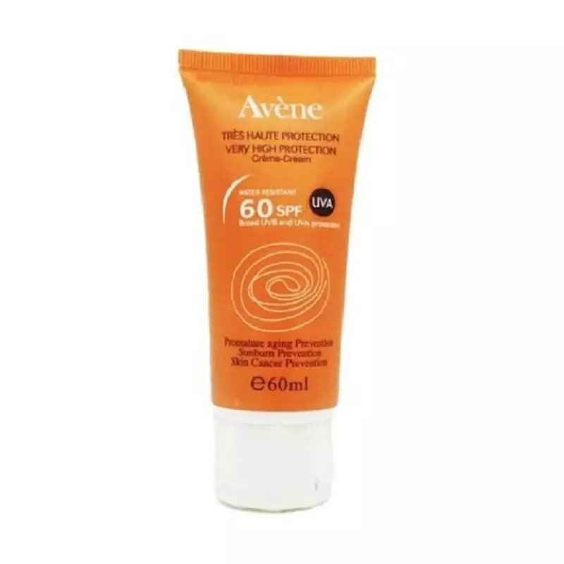 کرم ضد آفتاب 60 میلی لیتر بی رنگ SPF 60 برند اون AVEN