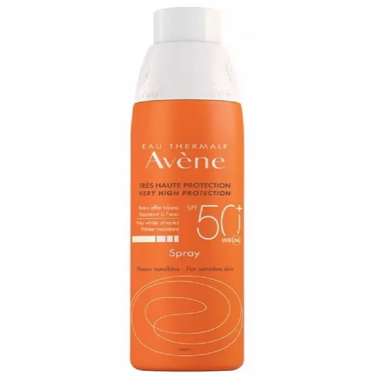 اسپری ضد آفتاب صورت و بدن SPF 50 برند اون AVENE