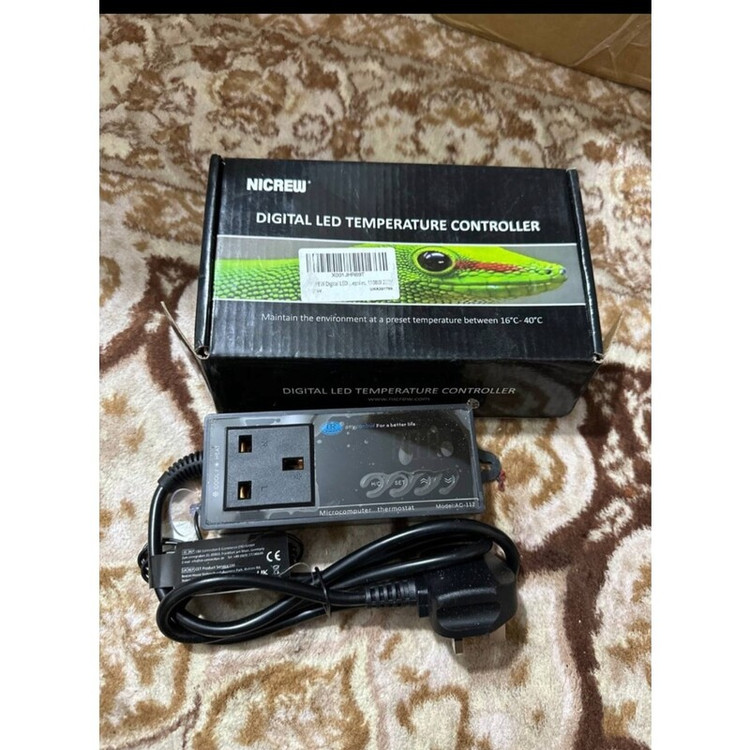 کنترل گرمایش ترموستات خزنده دیجیتال