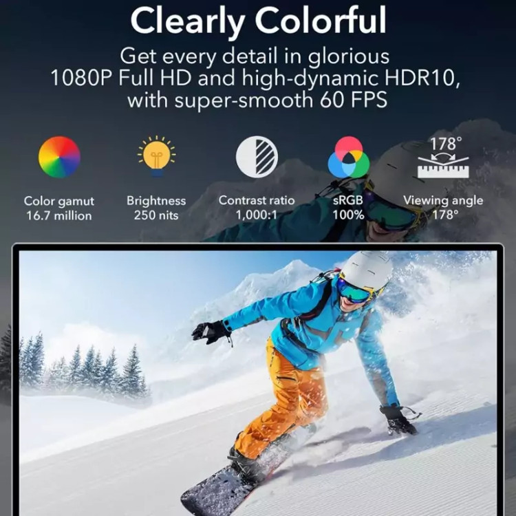 مانیتور قابل حمل TH-156FC