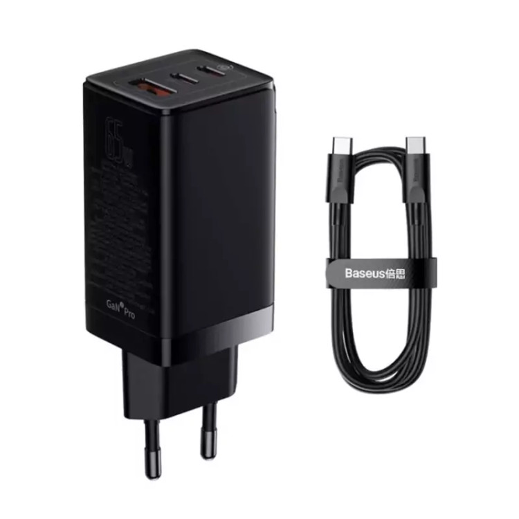 کلکی شارژر 65واتbaseus