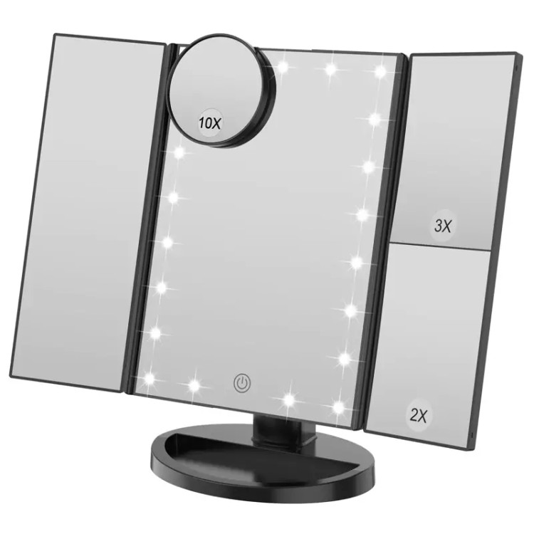 آیینه ارایش چراغ led دار