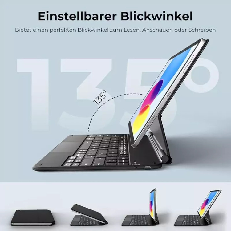 کیبورد و کاور آی پد apple