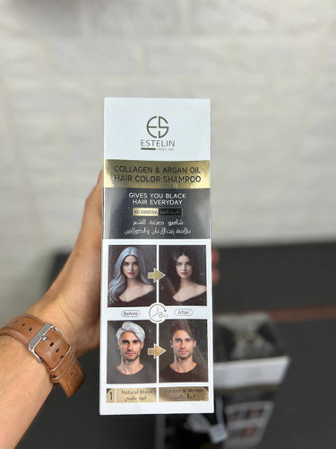 شامپو رنگ کلاژن استلین